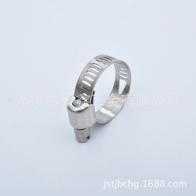 源頭廠供應美式10-16 304不銹鋼喉箍B型軟管環箍管道卡扣防腐
