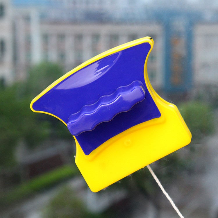 双面磁性玻璃清洁器磁力擦玻璃器双面擦玻璃刮擦窗器