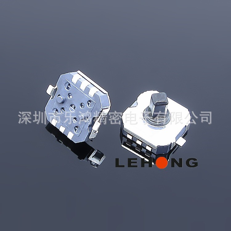 LC五向開關(guān)666貼片腳/防水輕觸/硅膠輕觸/薄膜開關(guān)/按鍵開關(guān)