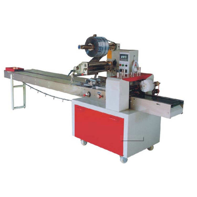 现货供应320枕式包装机 高速卧式食品蔬菜月饼 自动化包装生产线