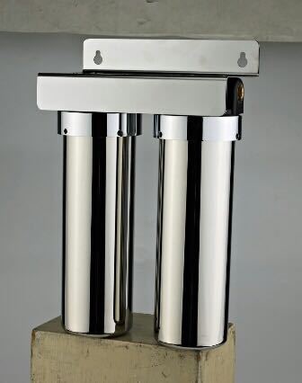 10寸双级不锈钢前置过滤器除垢器家用净水机超滤 净水器 过滤器厂