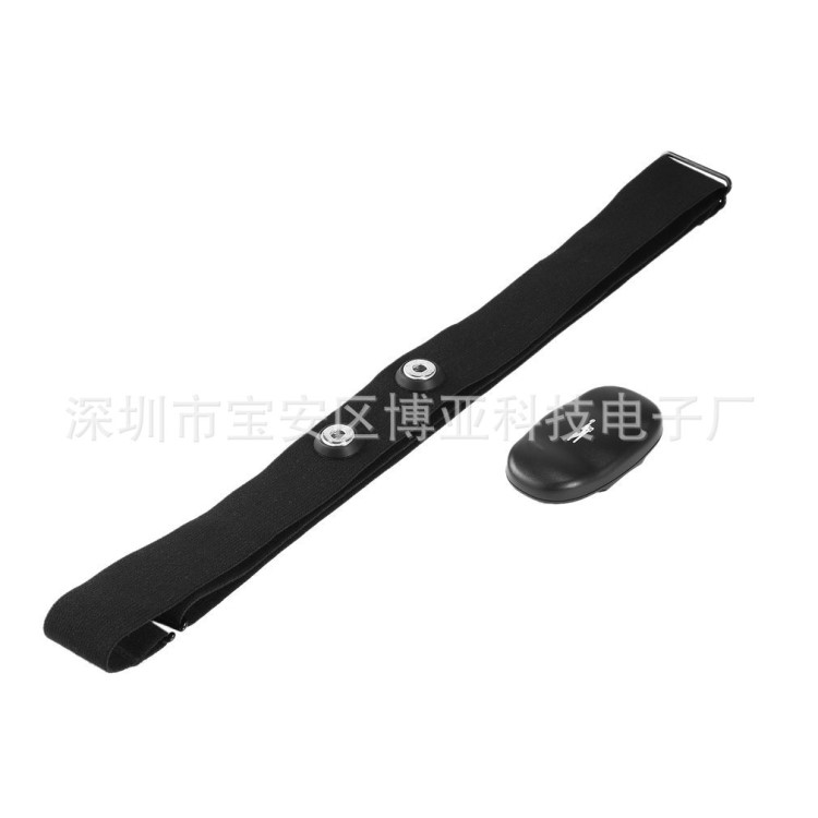 新款智能藍牙V4.0無線傳輸健身無線心率監測傳感器胸帶輕便舒適