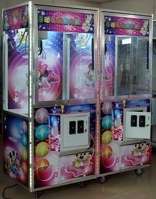 抓娃娃機杭州豪華液壓門自動娃娃機寧波自動禮品機小額批發