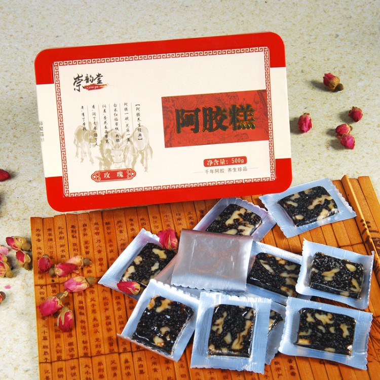 山東阿膠糕 東阿批發(fā)OEM代加工貼牌10g鋁箔全透明 可定做