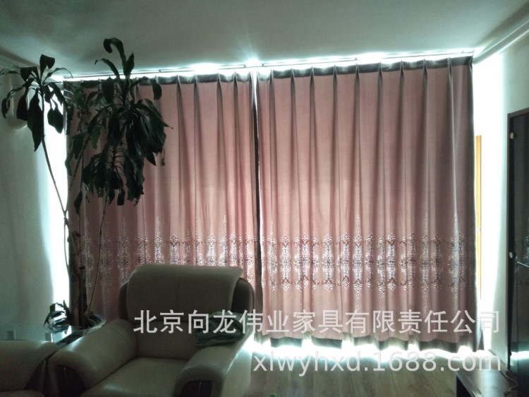 北京家庭窗簾定做 上門測量服務 客廳臥室遮光窗簾 家居軟裝設計