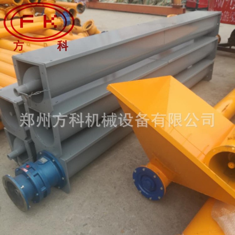 供應(yīng)雞糞輸送機(jī) 雞糞絞龍輸送泵 可用來裝車 成套雞糞輸送線