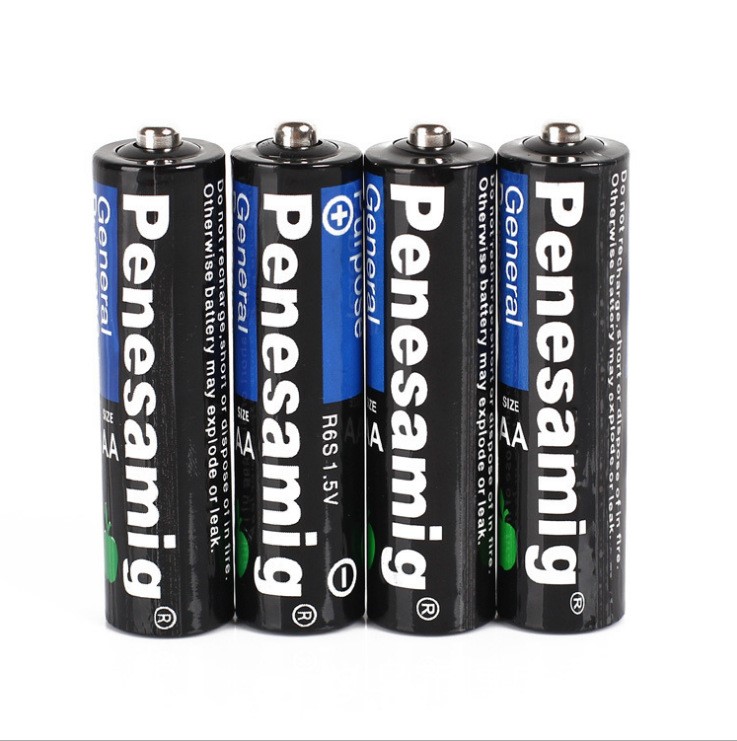 5号电池 苹果aa五号碳性锌锰1.5v玩具普通干电池批发 r6厂家直销