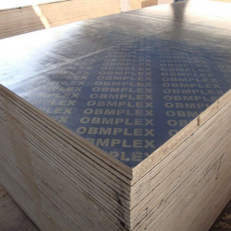 建筑清水模板1.22*2.44厂家直销防水耐腐蚀二次成型建筑模板