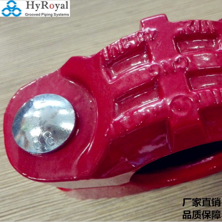 球墨鑄鐵高壓卡箍 維特利同款溝槽式管卡 水處理管道卡箍
