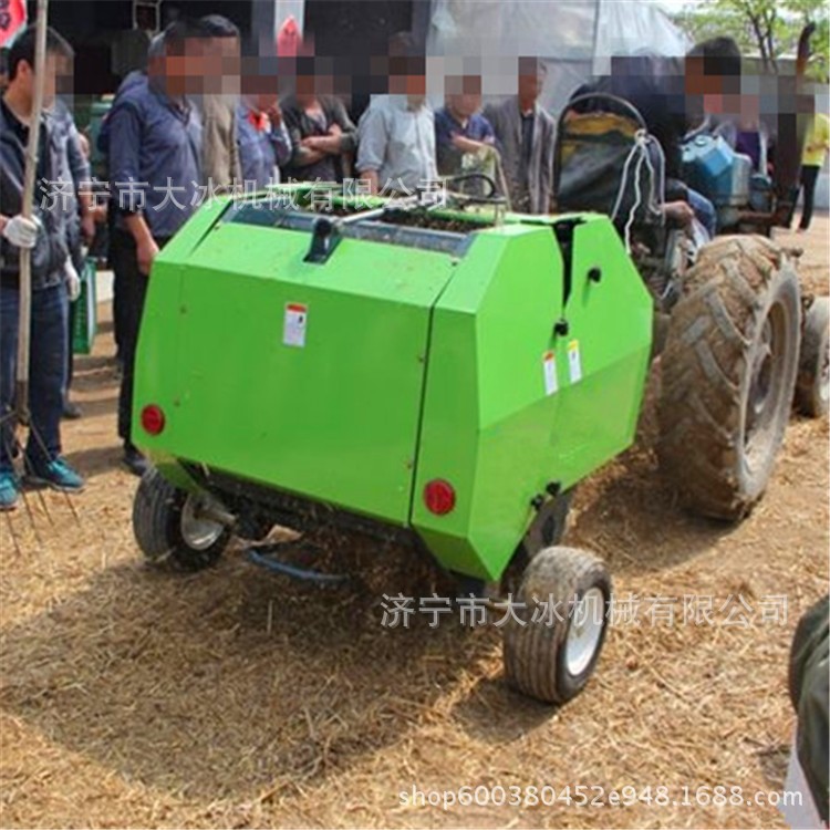 小型玉米秸稈撿拾打捆機  全自動谷草 牧草回收的粉碎撿拾機