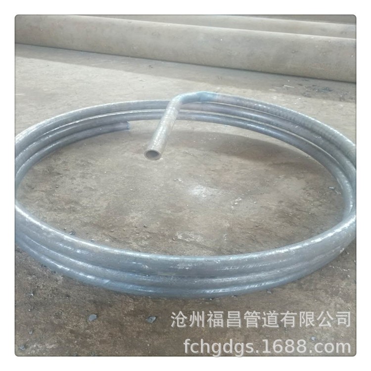 鍋爐加熱器專用耐高溫 高壓碳鋼無縫圓形盤管 規格