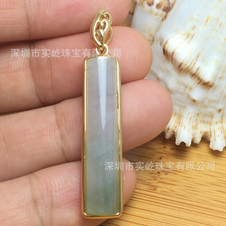 廠家批發diy飾品配件 玉石空邊框 異形底托 包邊各種鑲嵌寶石托