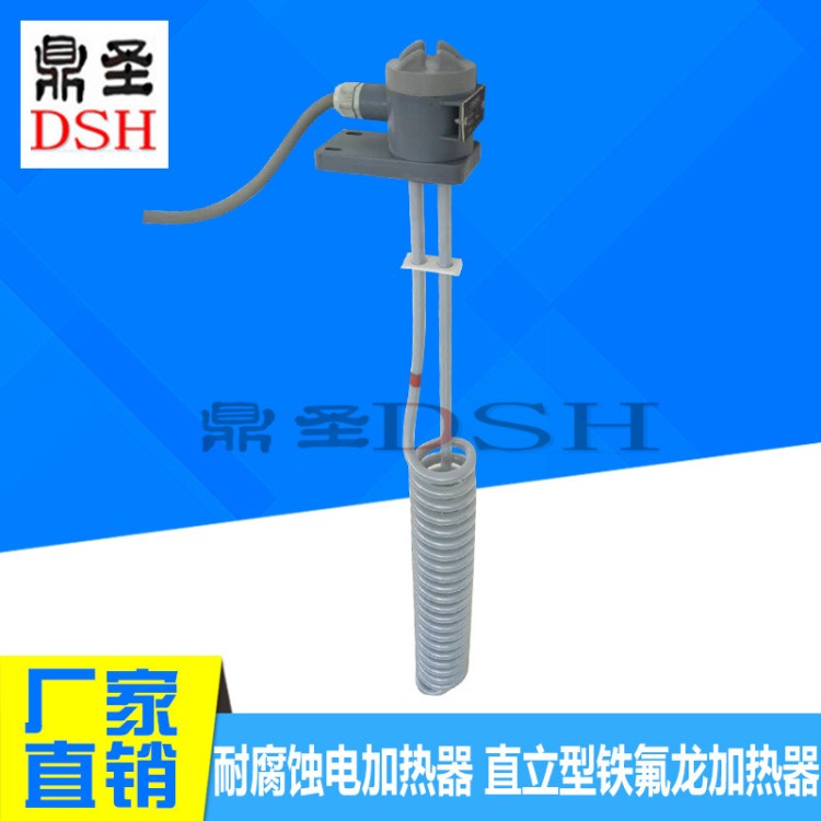 小型電加熱器_鼎圣DSH氟塑料電加熱器_3KW電加熱器