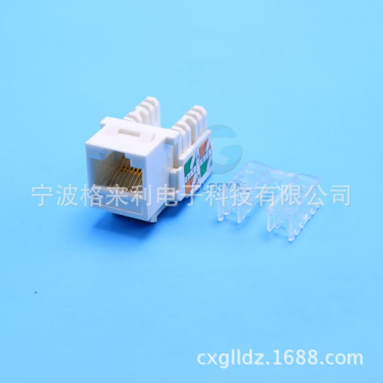 AMP模塊 AMP超五類模塊 安普款Cat.5e網(wǎng)絡(luò)模塊【出口】