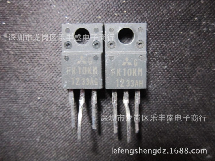 FK10KM-12 拆機三菱半導(dǎo)體 TO-220F N通道 功率MOSFET 10A 600V