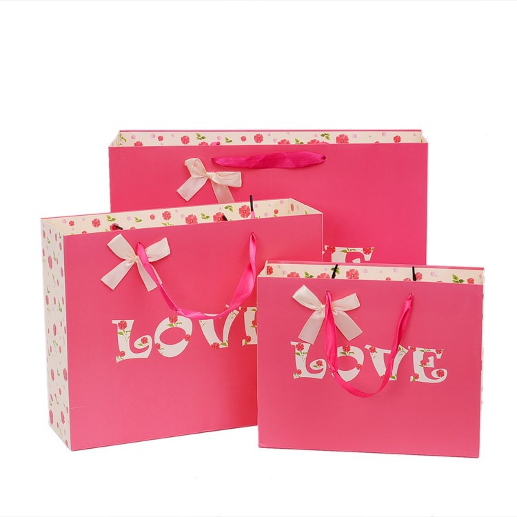 2016新款 手提袋婚慶love喜糖包裝袋 回禮品袋 喜糖袋廠家直銷