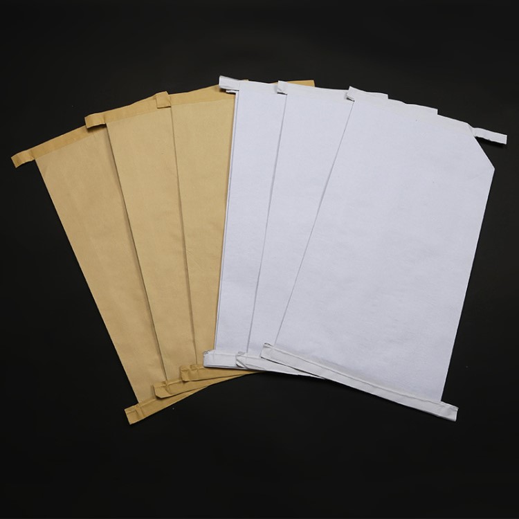 廠家通用牛皮紙袋 50*75紙塑復(fù)合袋 工程建材塑料顆粒化工包裝袋