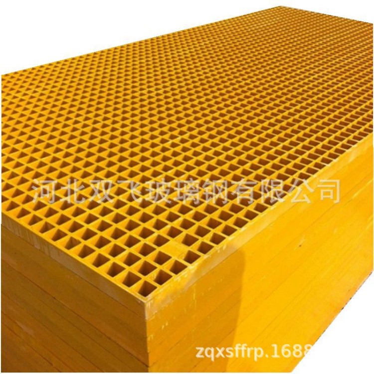 供應 定尺承重耐腐蝕玻璃鋼地格柵 威海洗車店格柵性能良好