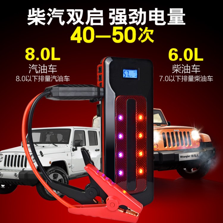 12V19V汽車應(yīng)急啟動(dòng)電源4S店專用款救援點(diǎn)火搭車充電寶車載啟動(dòng)器