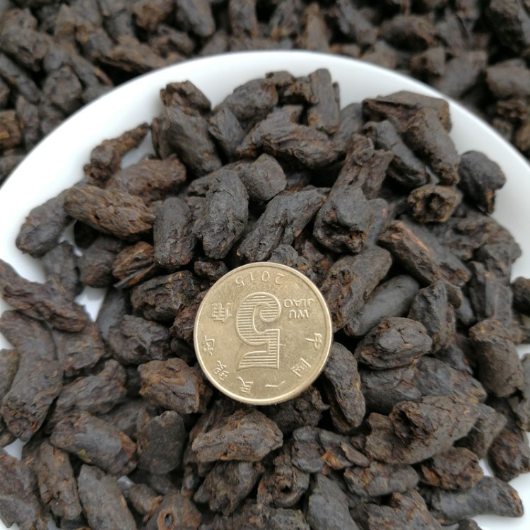 云南熟普洱茶大號(hào)1號(hào) 茶化石 碎銀子500克份散裝整件40斤=20公斤