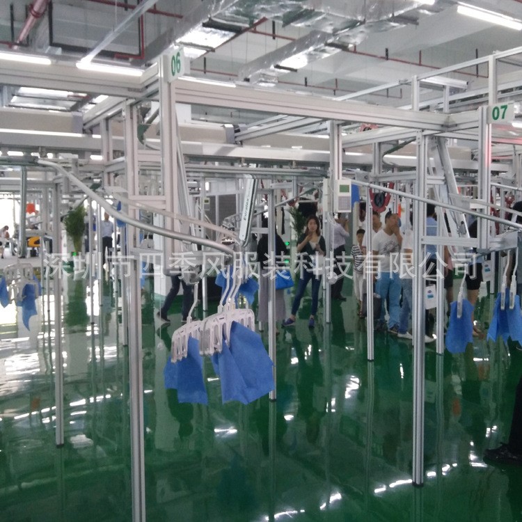 服裝吊掛流水線(xiàn)車(chē)間智能吊掛數(shù)字化管理效率大幅提升的新起點(diǎn)