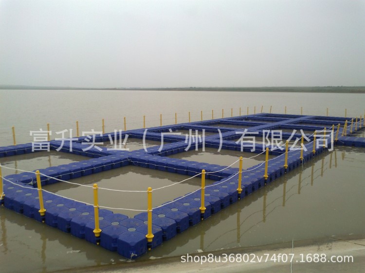 廠家設計、搭建、施工湖泊水庫路亞釣魚浮碼頭網箱養殖平臺