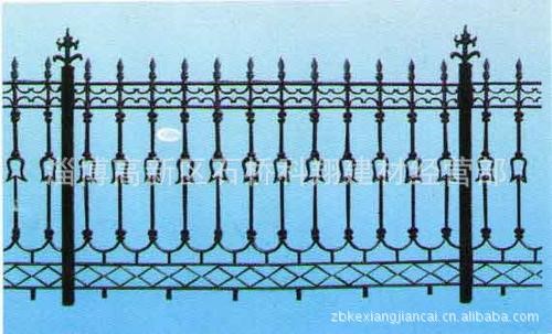 供應山東淄博高新區高清濱州鑄鐵護欄圍墻帝式亭亭玉立式護欄