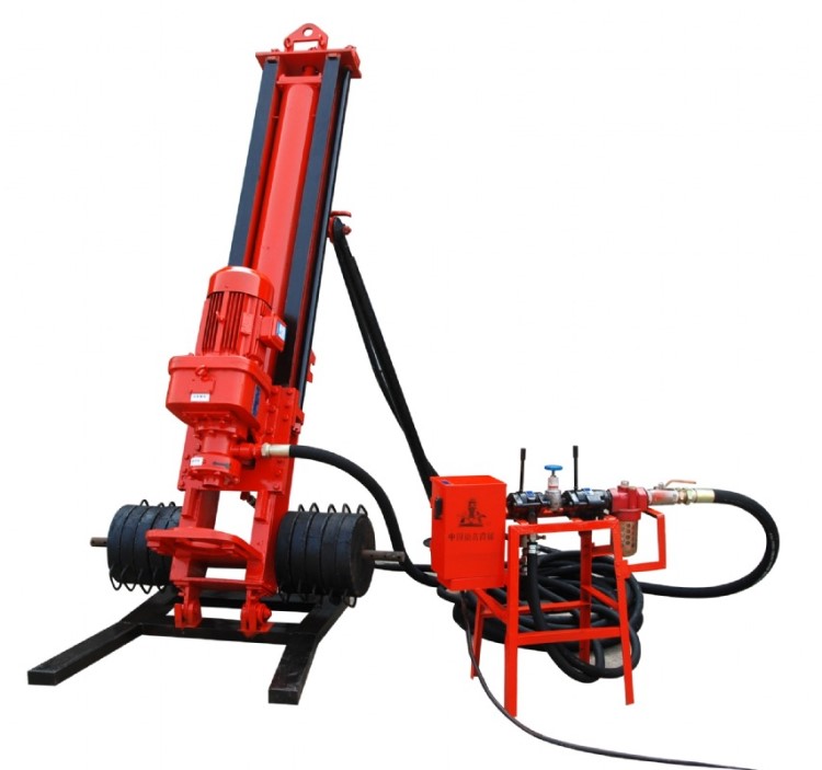 開(kāi)山牌KQD150B小型電動(dòng)潛孔鉆機(jī) 鑿孔深度 &ge;20m