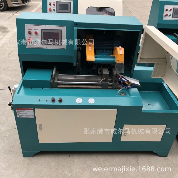 無毛刺切管機 金屬圓鋸機 水鋸下料 氣動氣壓半自動切割機
