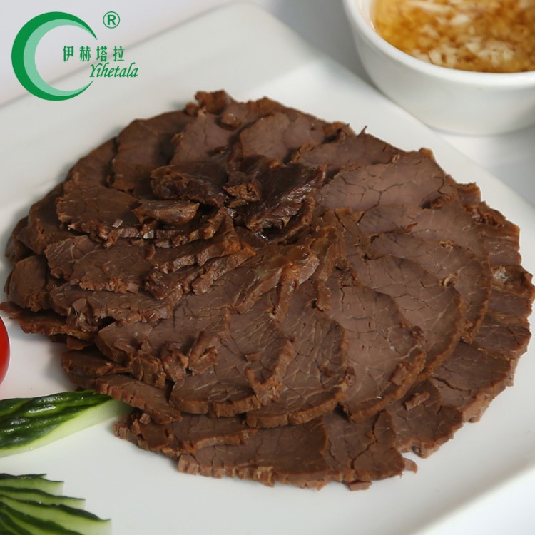 伊赫塔拉 內(nèi)蒙古特產(chǎn)五香鹵牛肉醬牛肉即食零食真空袋裝熟食牛肉