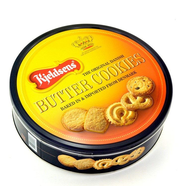 丹麦蓝罐(kjeldsens) 曲奇饼干礼盒 铁盒装 丹麦