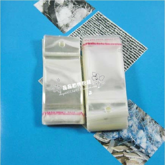 透明opp耳環(huán)包裝膠袋子 密封袋  首飾耳飾耳環(huán)耳釘包裝袋  100個(gè)
