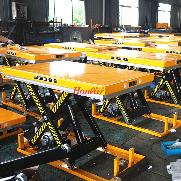 大吨位4吨电动升降平台固定式升降台小型液压货梯提升机自动平台