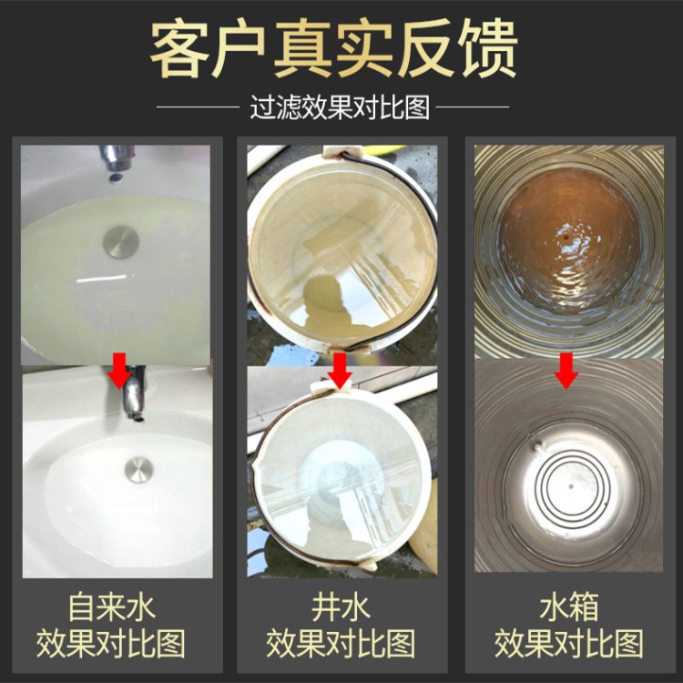 商用凈水器大流量不銹鋼餐廳工地食堂家用廚房自來水直飲機過濾器