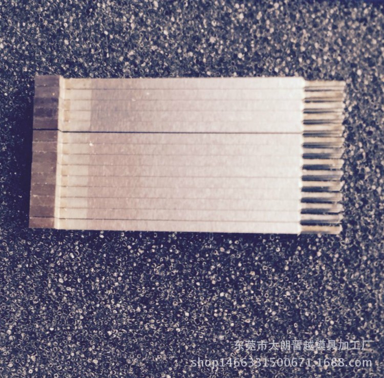 廠家加工精密塑模零件定做來圖來樣 連接器加工Pin針牛角