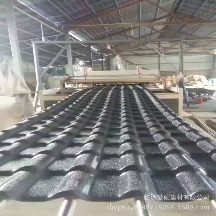 吉林880型合成樹脂瓦 仿古琉璃瓦 平改坡工程屋面瓦每米批發價格