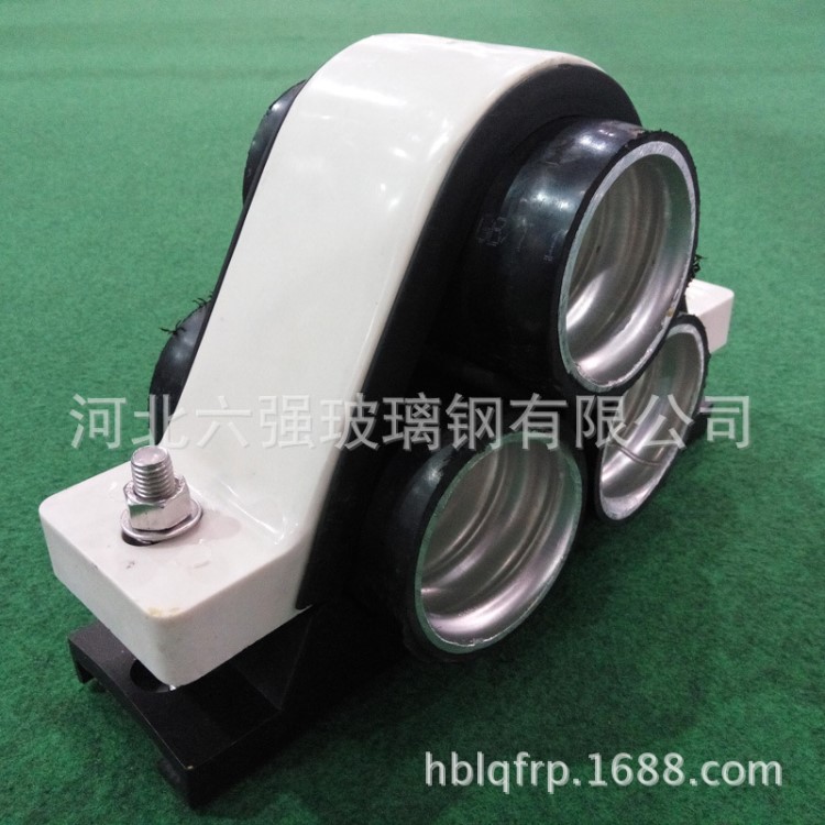 河北供應復合材料電纜夾具 玻璃鋼電纜抱箍 電纜固定夾具 電線夾