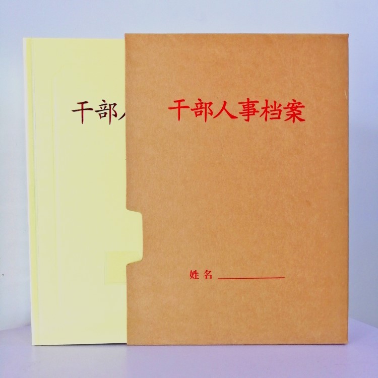 現(xiàn)貨供應(yīng) 新式干部人事檔案盒 員工檔案夾 干部檔案盒定做