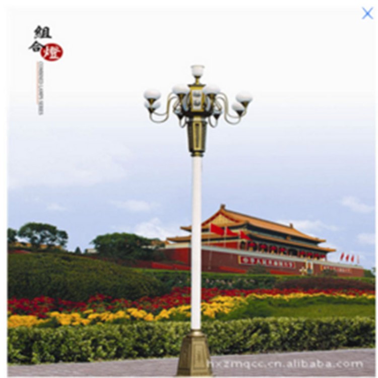 街道廣場景觀照明高桿燈桿 戶外籃球場燈中華燈路燈桿節能可定制
