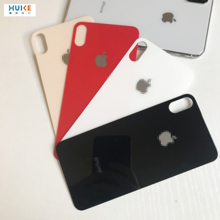 新品 適用于蘋果iPhone黃色手機(jī)保護(hù)背XSMAX 彩改色 XR鋼化后貼膜
