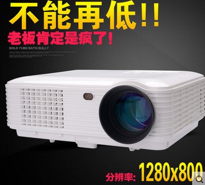 投影儀led3D無屏電視智能高清1080p家用Wifi微型辦公投影機