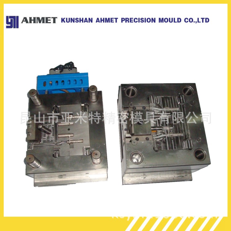 注塑模具，汽車ABS輪速傳感器。塑膠模具開模與塑料成型