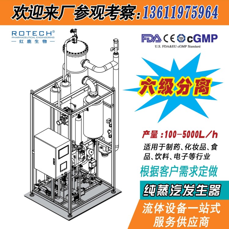 廠家直銷節(jié)能型PSG蒸汽發(fā)生器 制藥管道在線設備