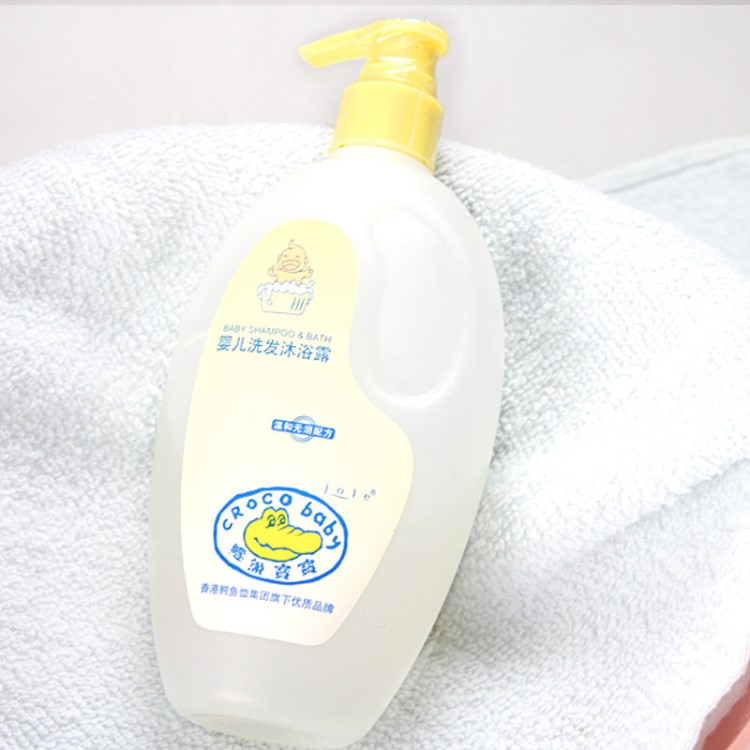 鱷魚寶寶二全一嬰兒洗發沐浴露 300ML  母嬰用品 3774