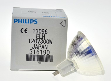 PHILIPS 13096 120V300W 飛利浦幻燈機專用燈泡