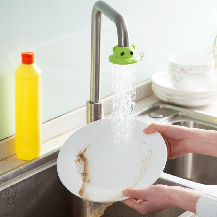 廚房水龍頭節水花灑噴頭可水嘴防濺水噴頭節水器淋蓬頭出旋轉