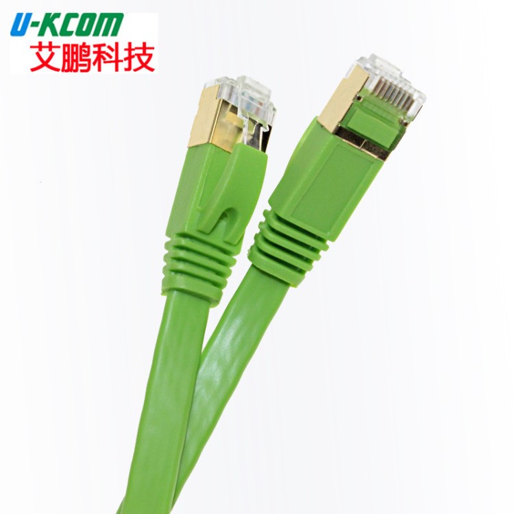 CAT6A屏蔽8芯對(duì)絞環(huán)保無毒過測(cè)試機(jī)制成型舌片模型1Mrj45扁平線