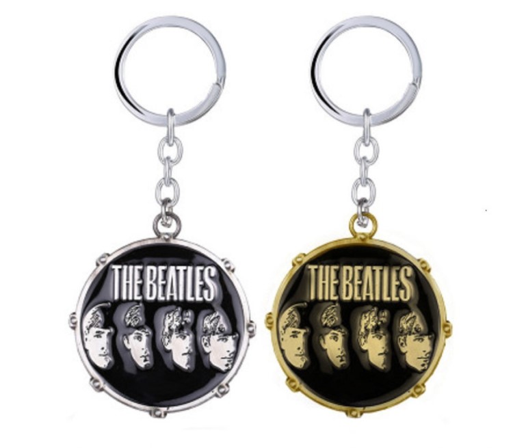 歐美The Beatles披頭士樂隊標志鑰匙扣外貿合金掛件創(chuàng)意禮品