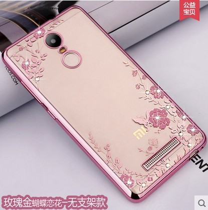 紅米note5pro手機殼創意女神秘密花園軟殼紅米note4X水鉆硅膠防摔