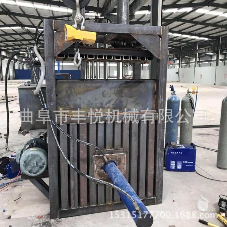 率30噸液壓打包機 廢金屬廢鐵鋁半自動打包機 小型立式打包機